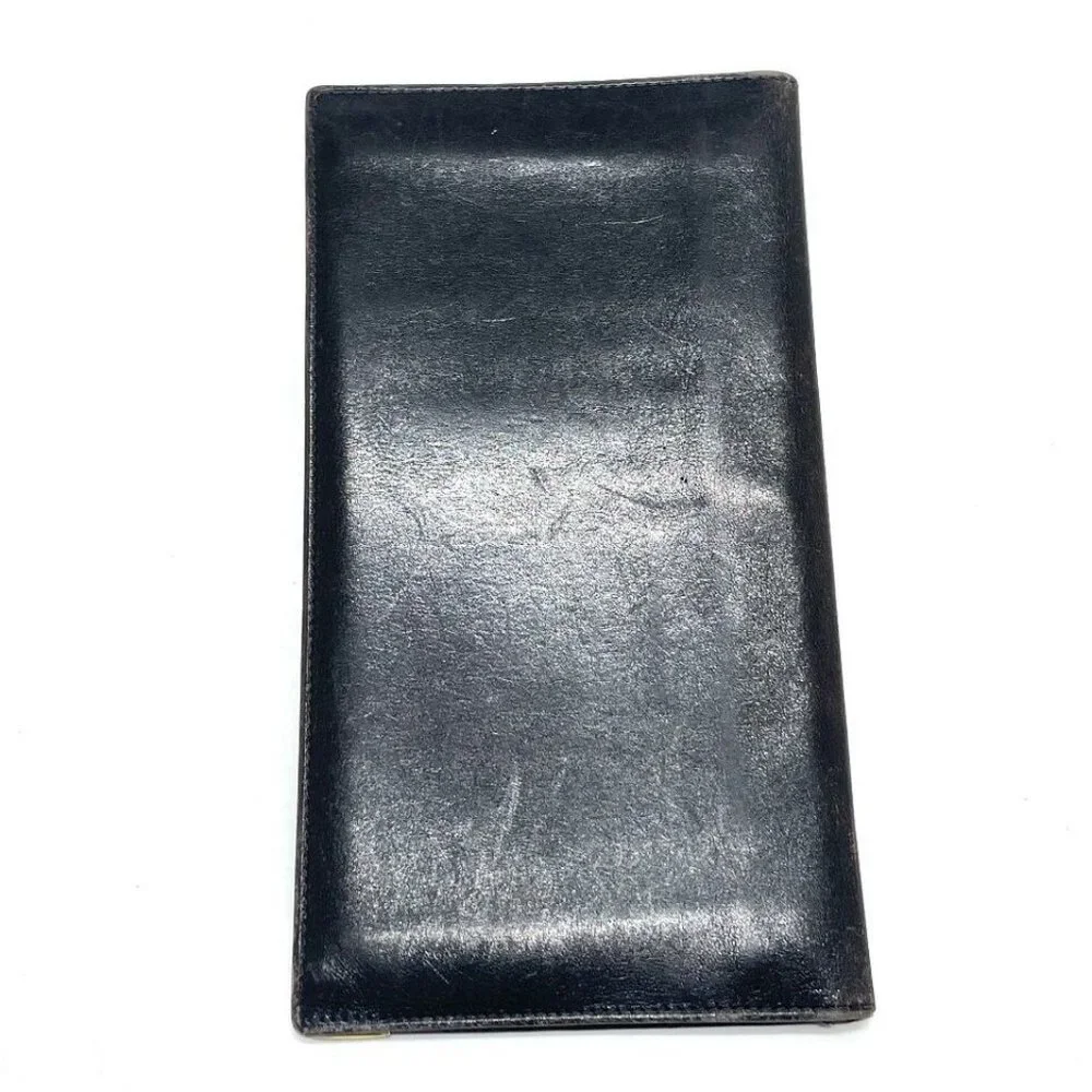 CELINE Carriage logo vintage Bill Compartment Long Wallet